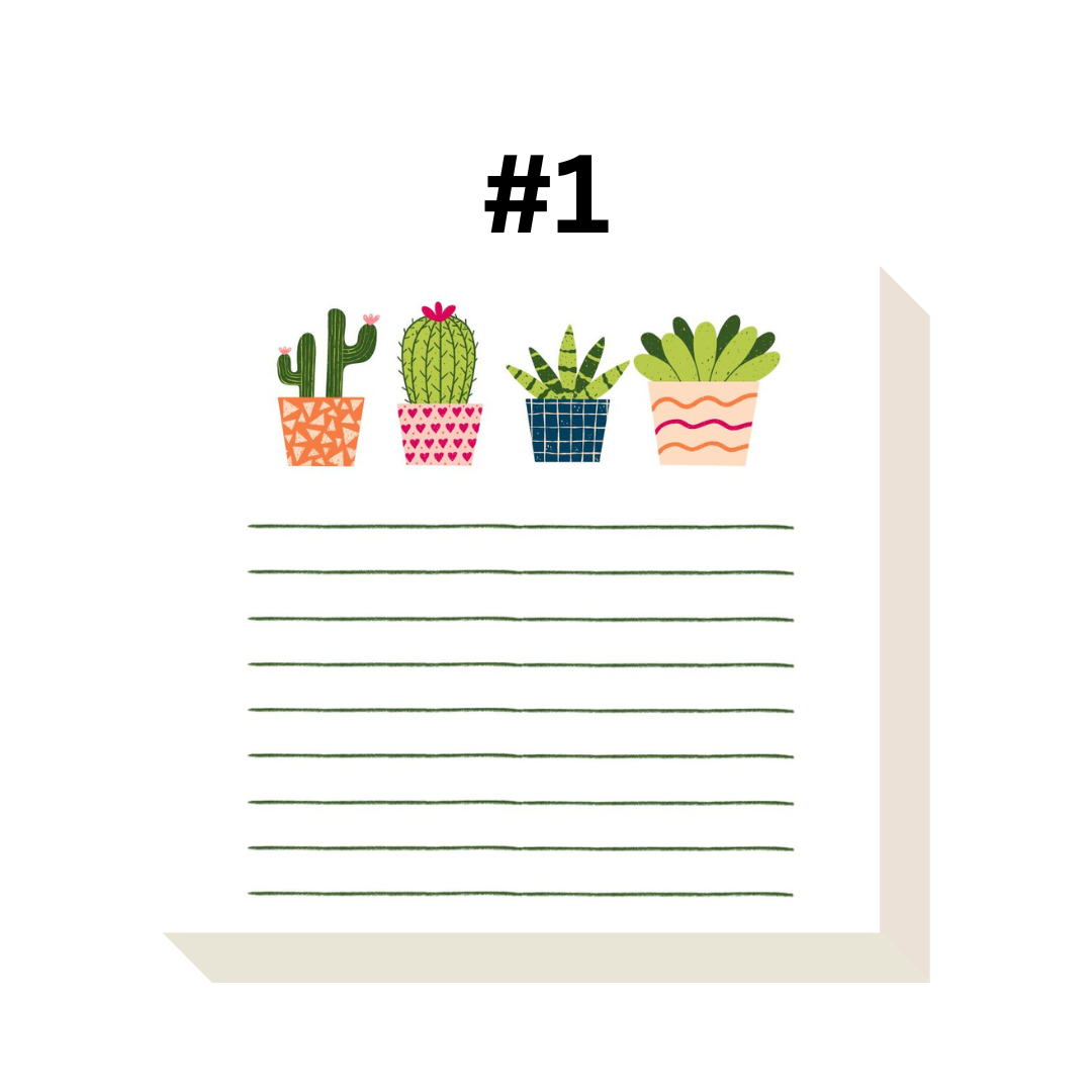 Cute Notes Pad 3x3