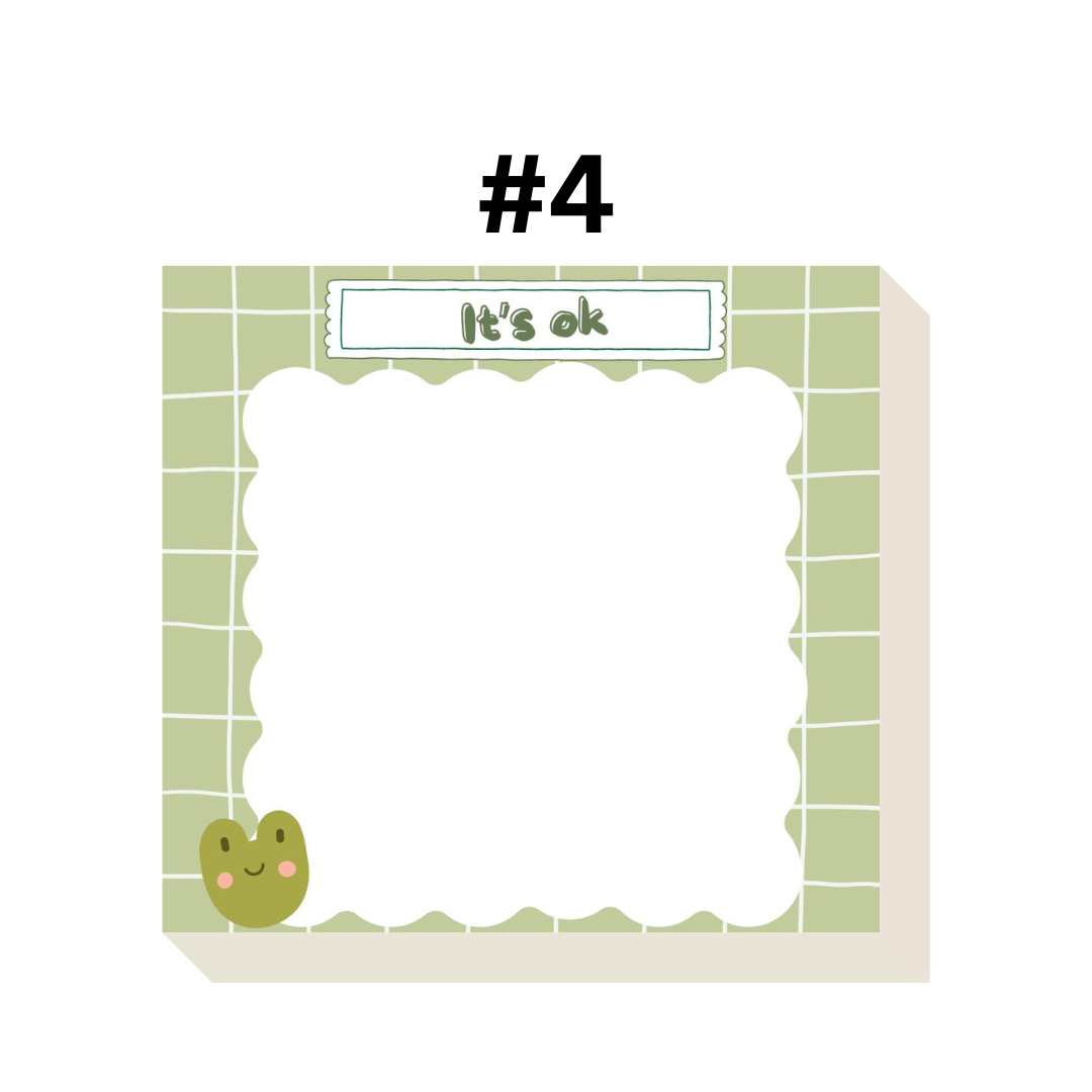 Cute Notes Pad 3x3