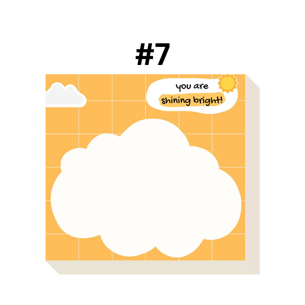 Cute Notes Pad 3x3