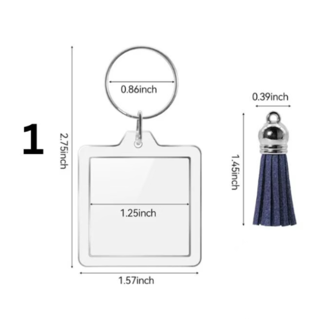 NFC Keychain for social media Website tap and follow