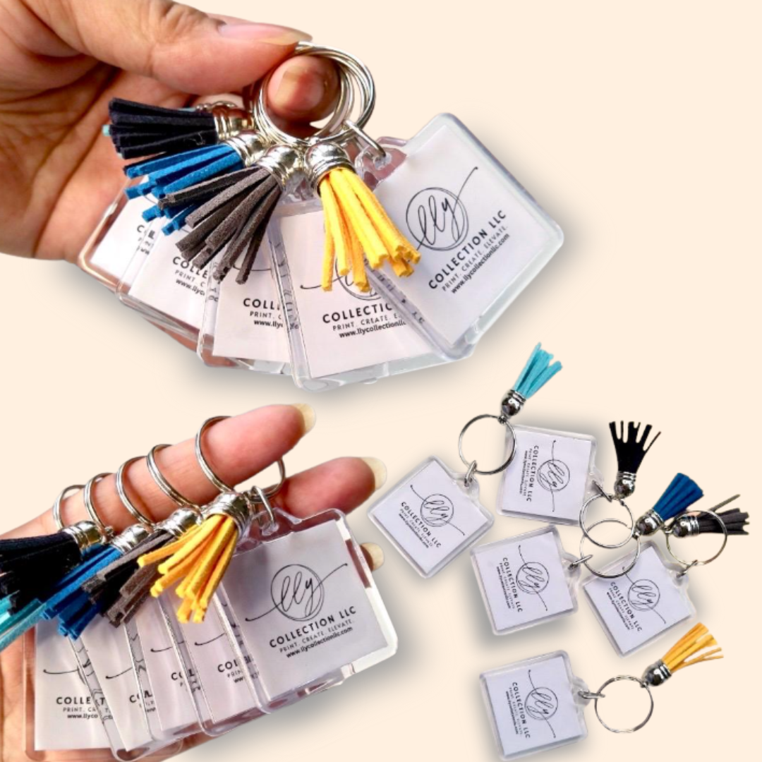 NFC Keychain for social media Website tap and follow