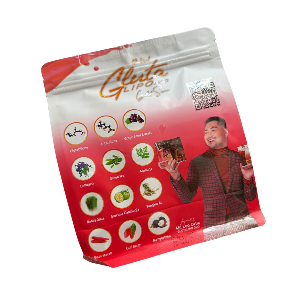 12-in-1 Glutalipo Gold Series Red Iced Tea