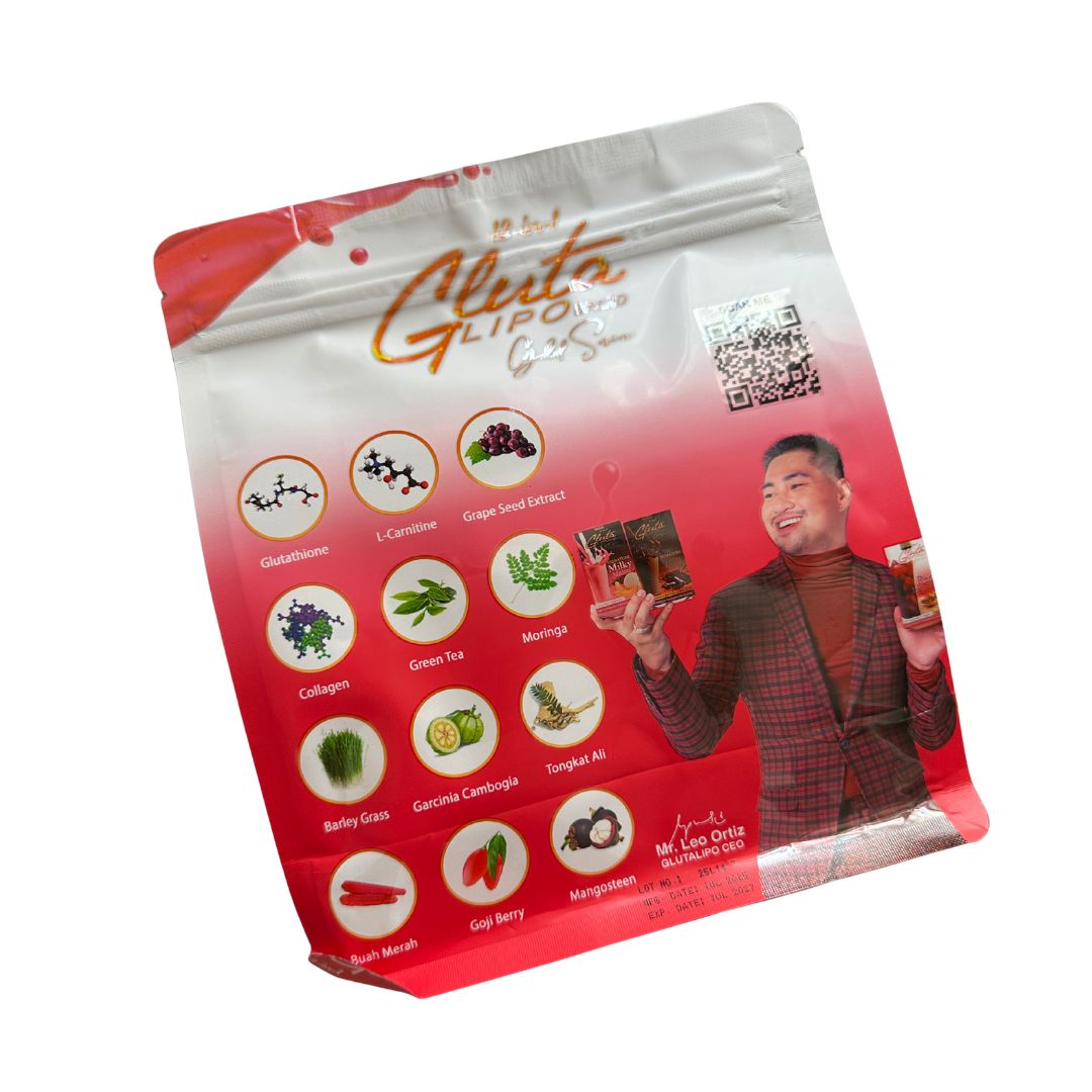 12-in-1 Glutalipo Gold Series Red Iced Tea