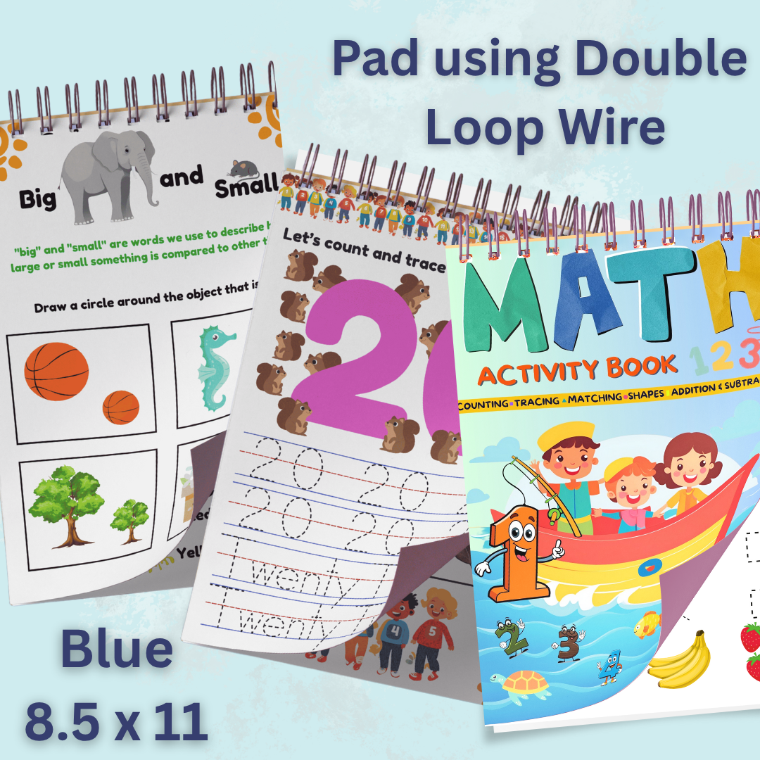 Kids Math Activity Book