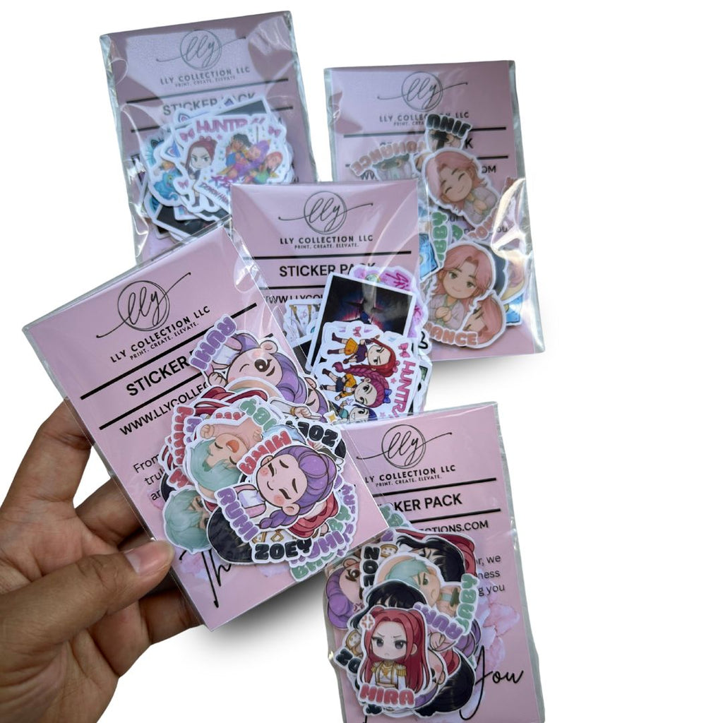 KPop Demon Hunters Sticker Packs- Collection 2