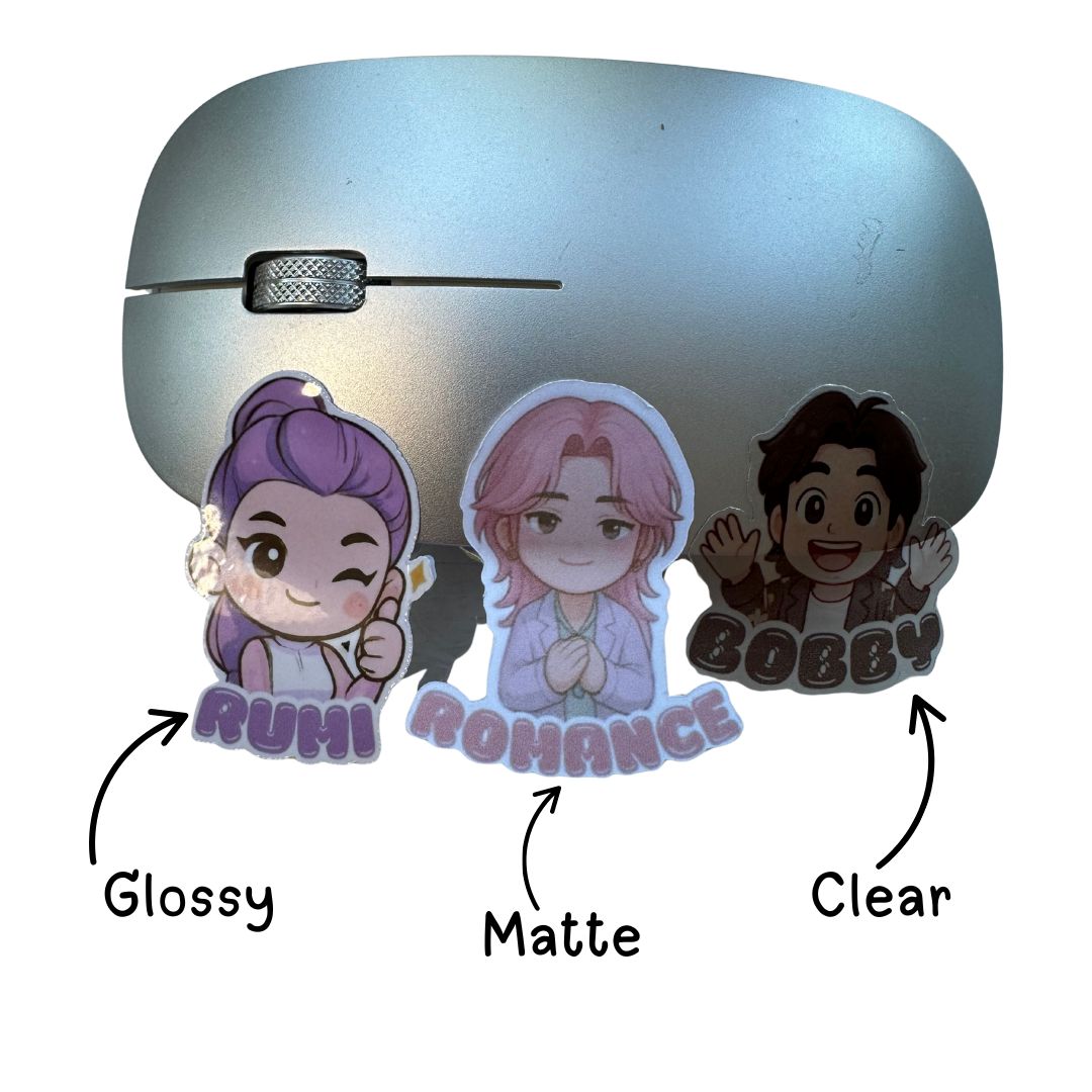 KPop Demon Hunters Sticker Packs- Collection 1