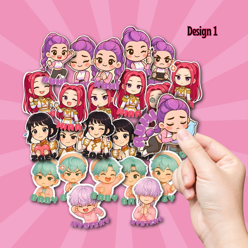 KPop Demon Hunters Sticker Packs- Sticker Collection 2