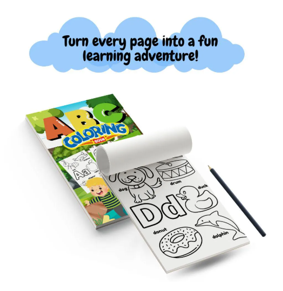 ABC Coloring Book for Kids