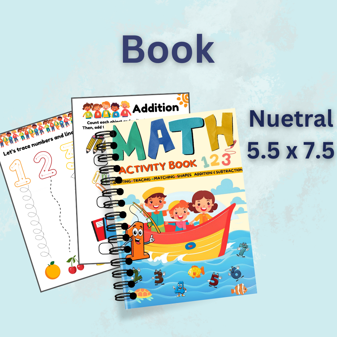 Kids Math Activity Book