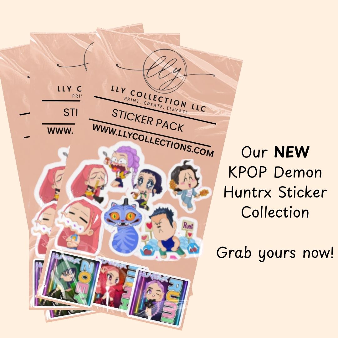 KPop Demon Hunters Sticker Packs- Sticker Collection 3