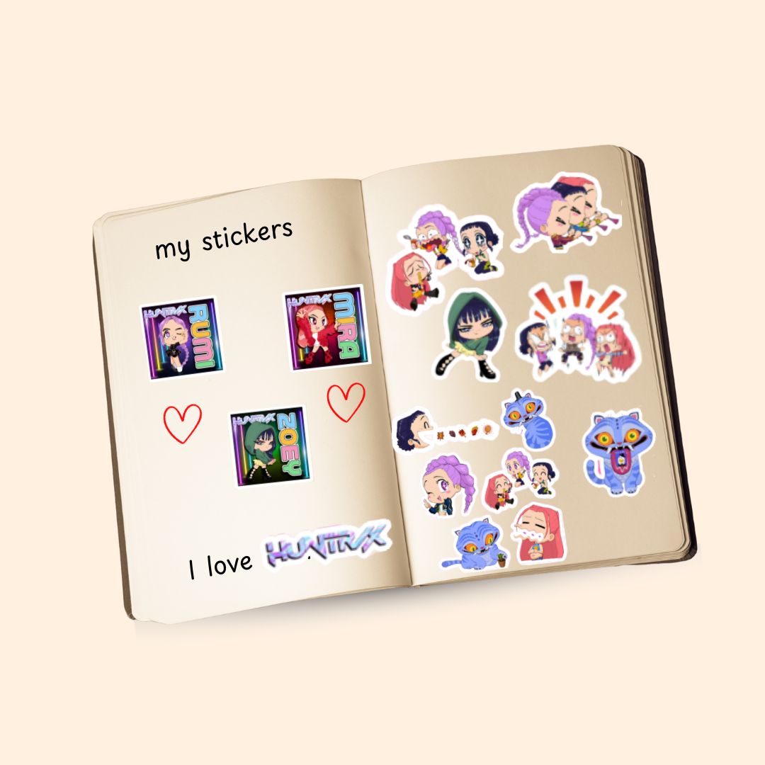 KPop Demon Hunters Sticker Packs- Sticker Collection 3