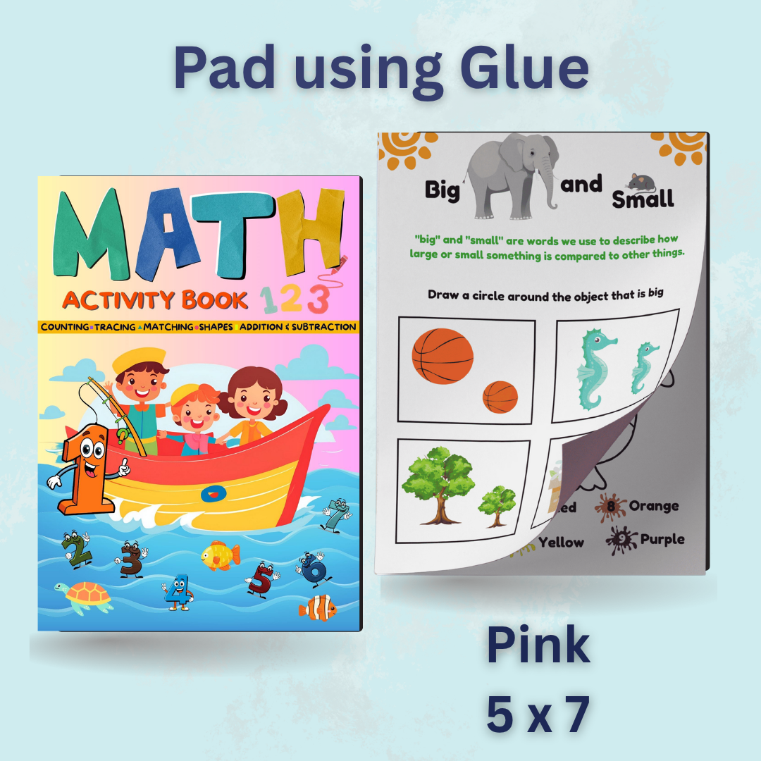Kids Math Activity Book