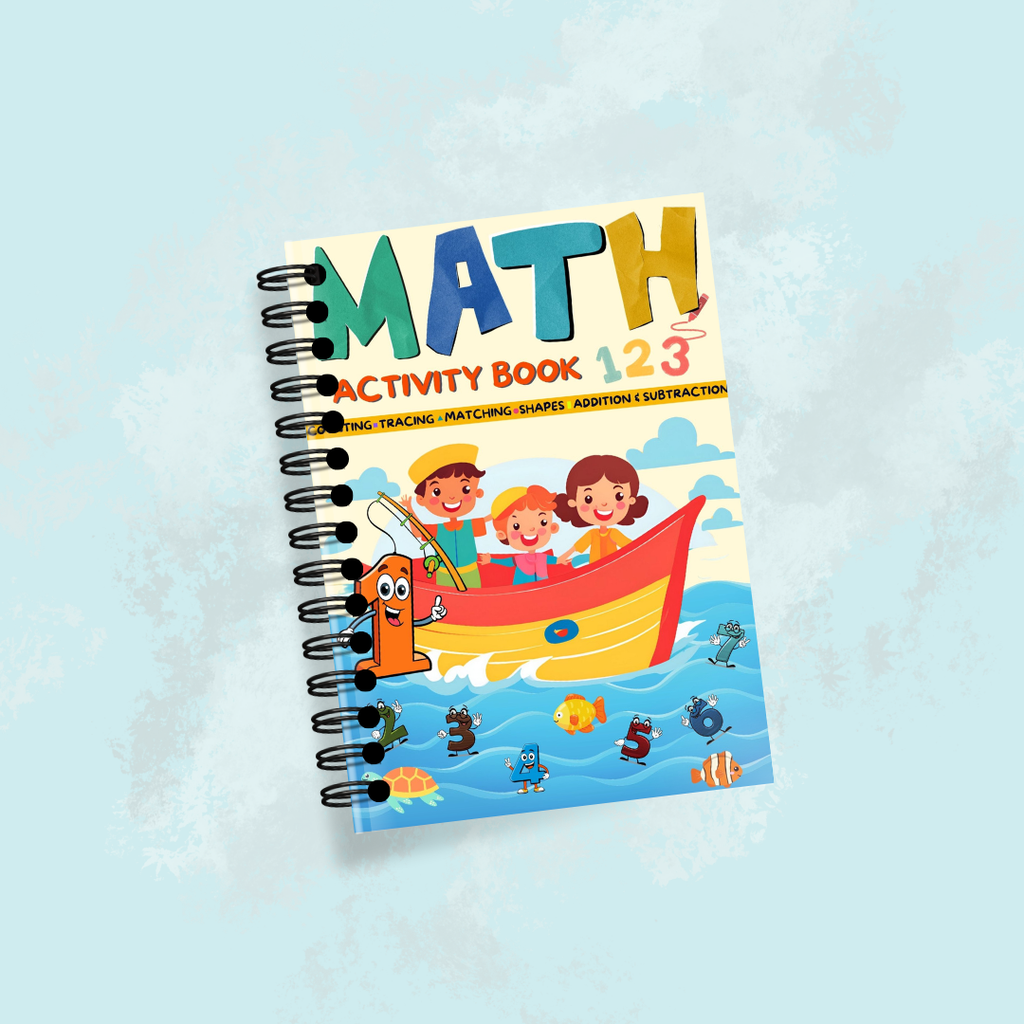 Kids Math Activity Book