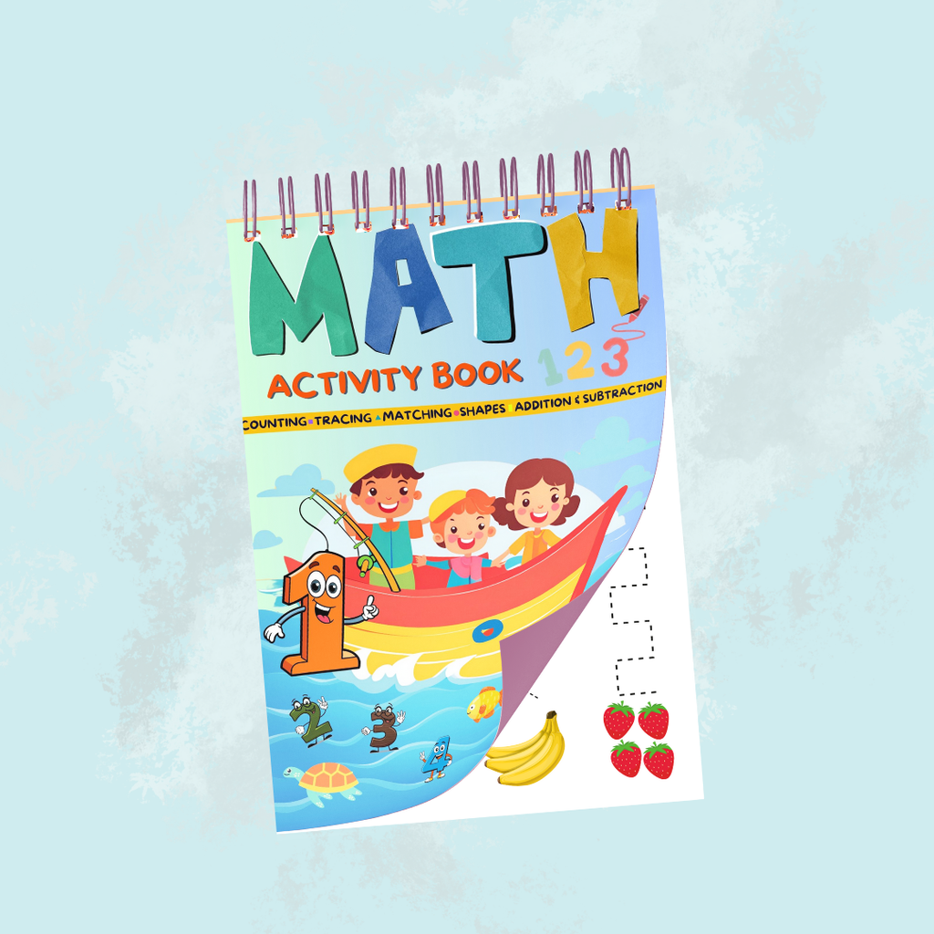 Kids Math Activity Book