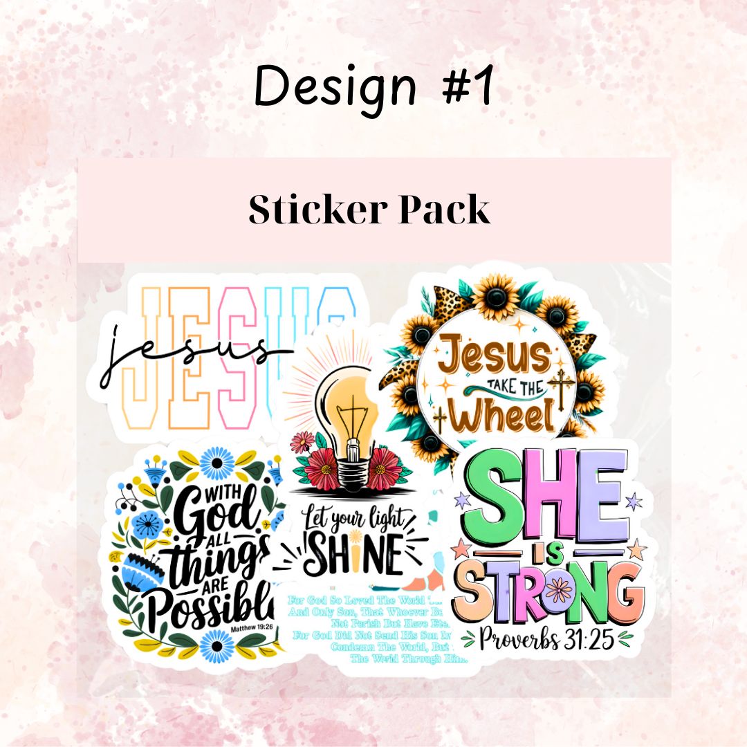 Godly Quotes Sticker Packs- Collection 1