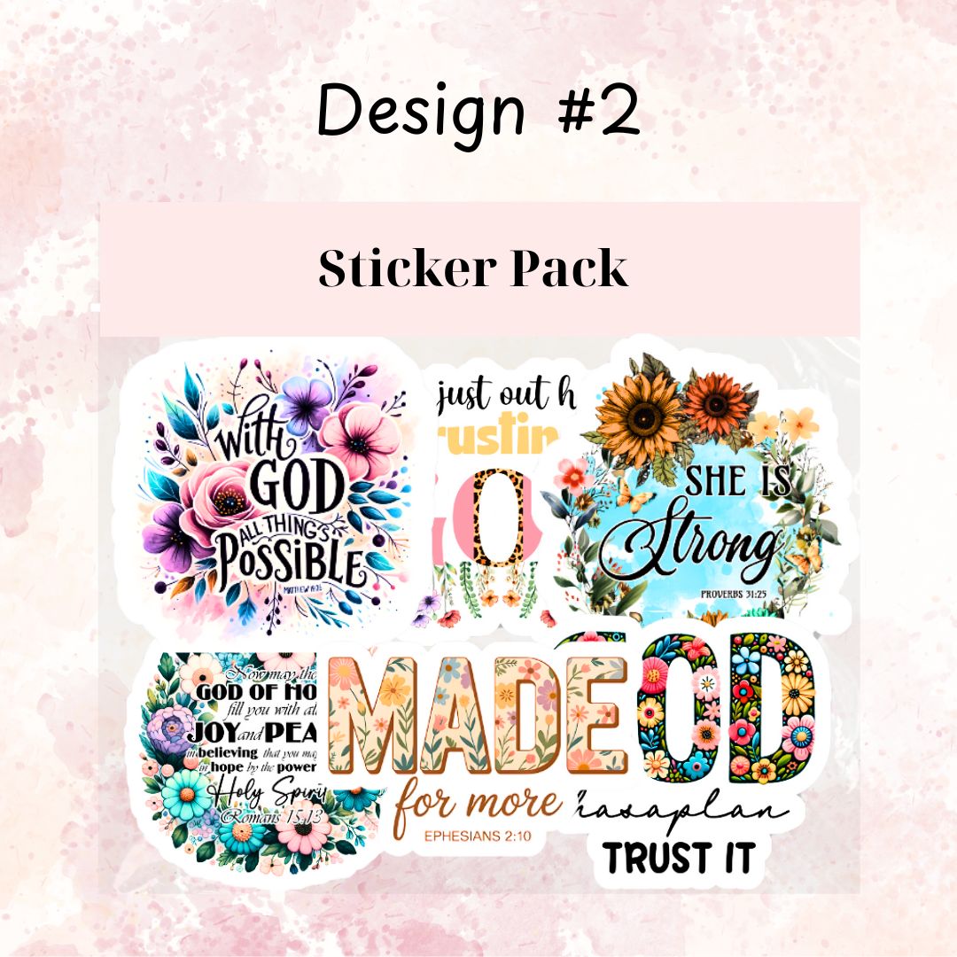 Godly Quotes Sticker Packs- Collection 1