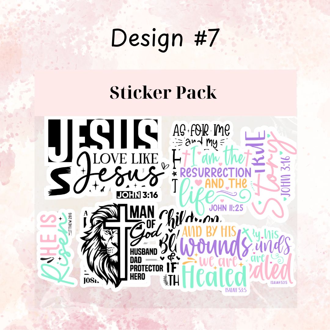 Godly Quotes Sticker Packs- Collection 1