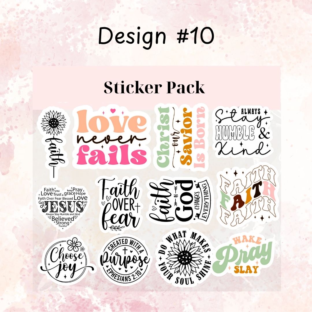 Godly Quotes Sticker Packs- Collection 1