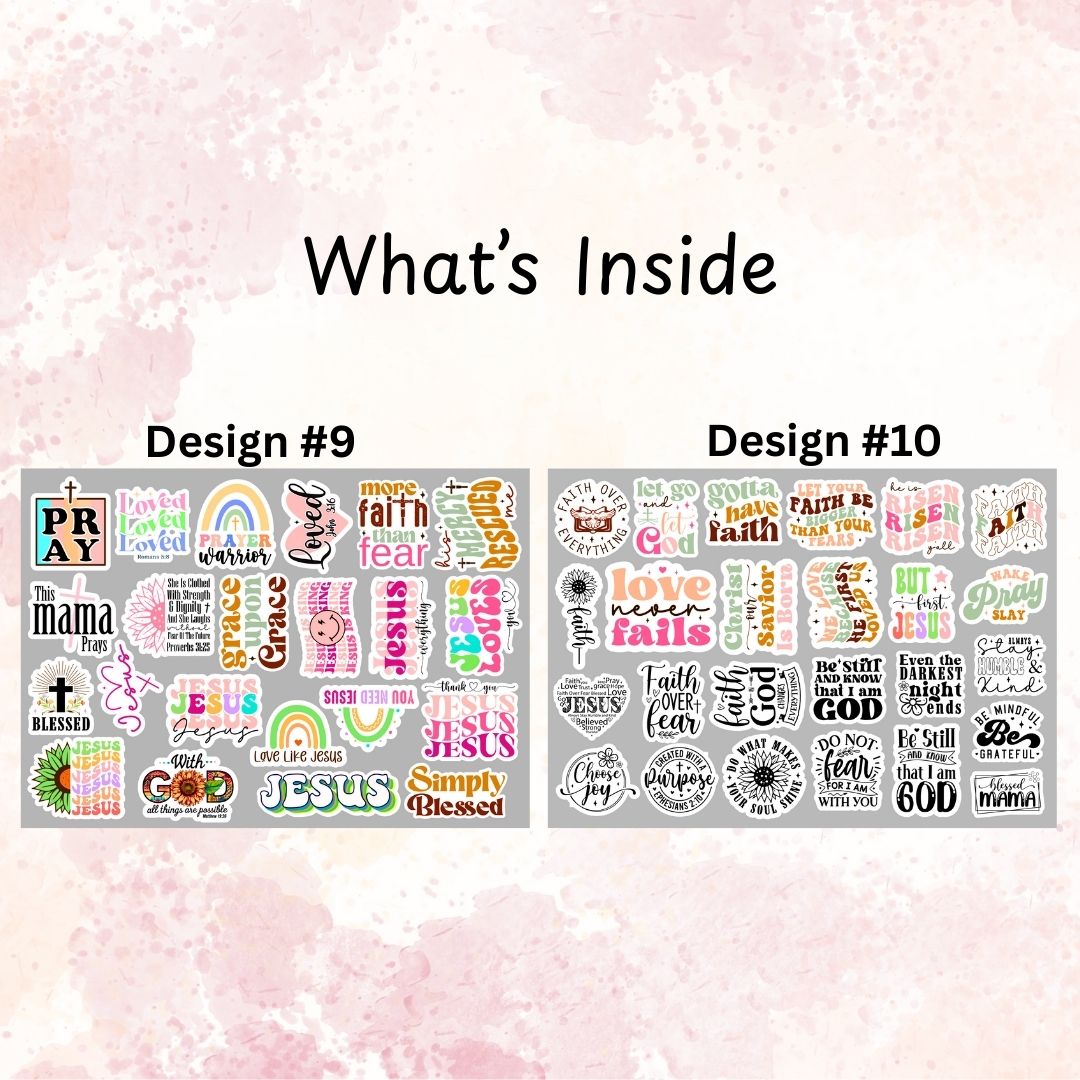 Godly Quotes Sticker Packs- Collection 1