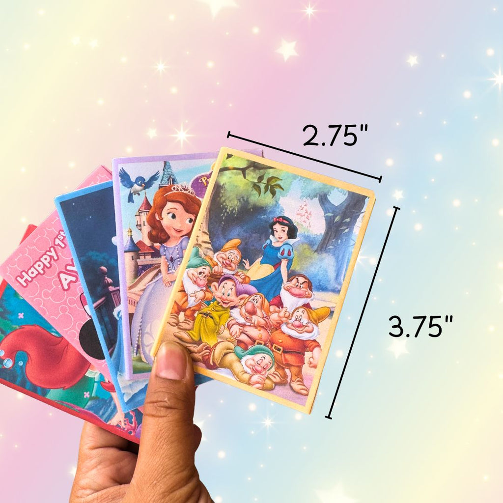 Toddler, Kids Travel Mini Coloring Books- Coloring Sheets, Paper Sheets K-pop Demon, Hello Kitty and more 5pcs