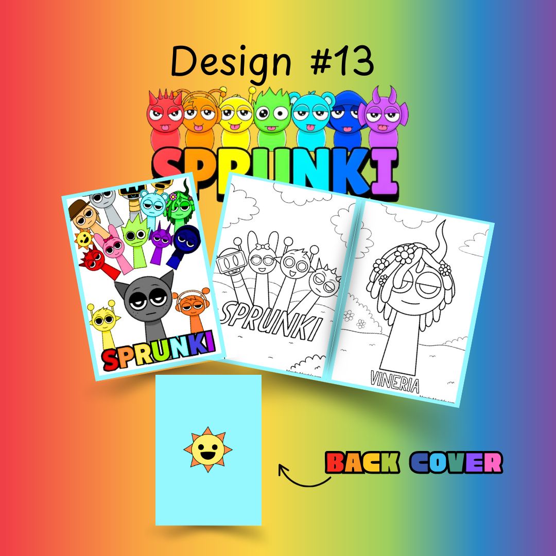 Toddler, Kids Travel Mini Coloring Books- Coloring Sheets, Paper Sheets K-pop Demon, Hello Kitty and more 5pcs