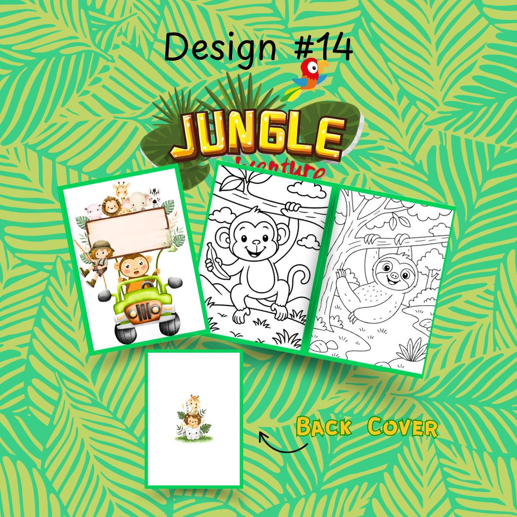 Toddler, Kids Travel Mini Coloring Books- Coloring Sheets, Paper Sheets K-pop Demon, Hello Kitty and more 5pcs