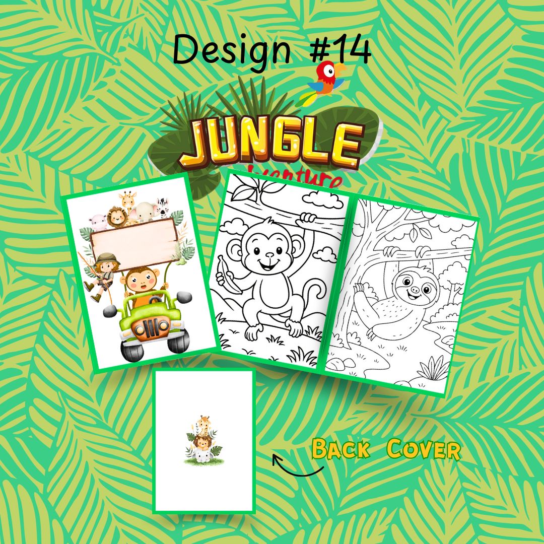 Toddler, Kids Travel Mini Coloring Books- Coloring Sheets, Paper Sheets K-pop Demon, Hello Kitty and more 5pcs