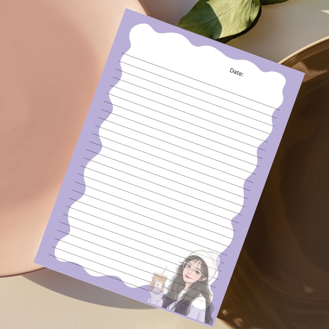 80-Page Notepad | 8 Unique Styles