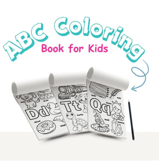 ABC Coloring Book for Kids