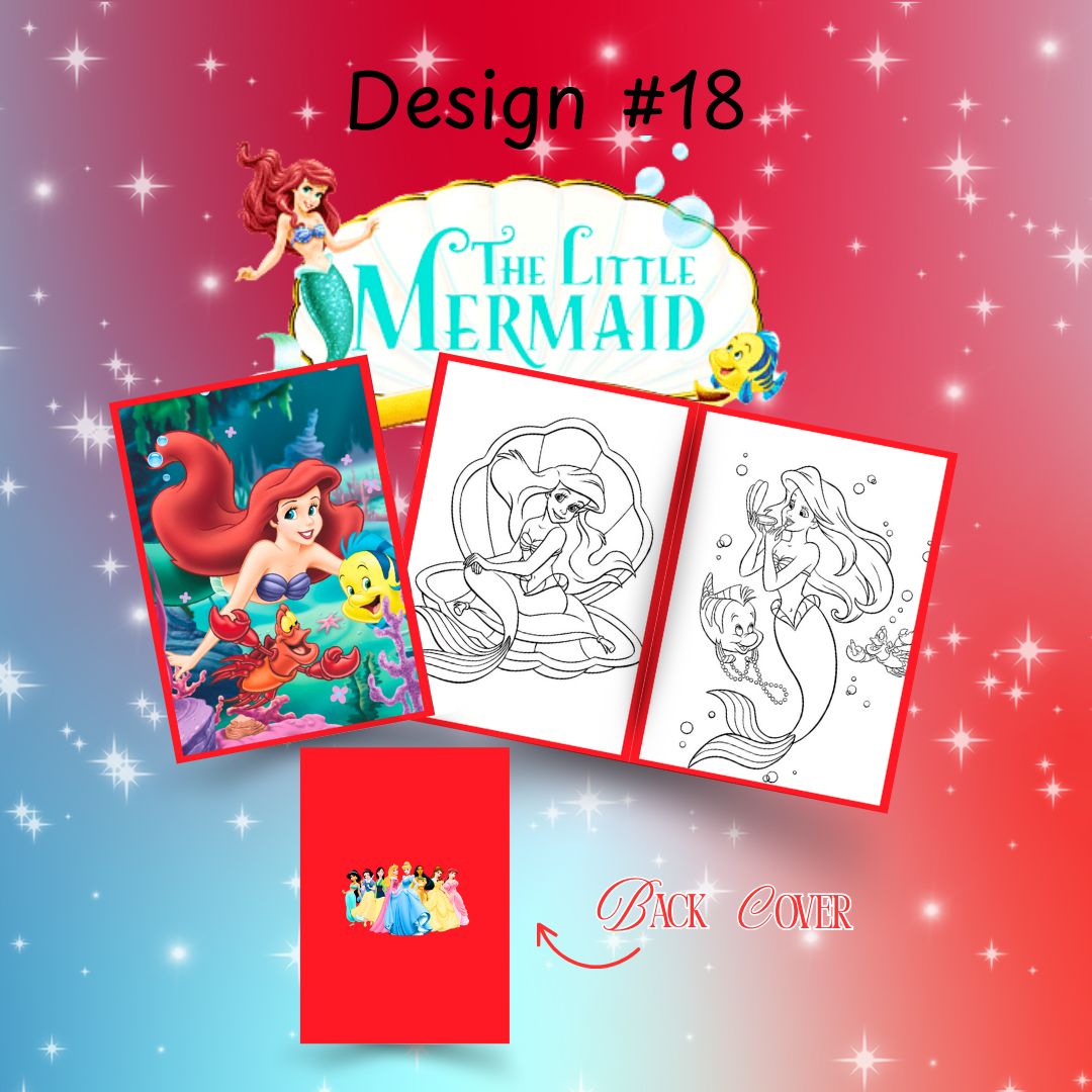 Toddler, Kids Travel Mini Coloring Books- Coloring Sheets, Paper Sheets K-pop Demon, Hello Kitty and more 5pcs