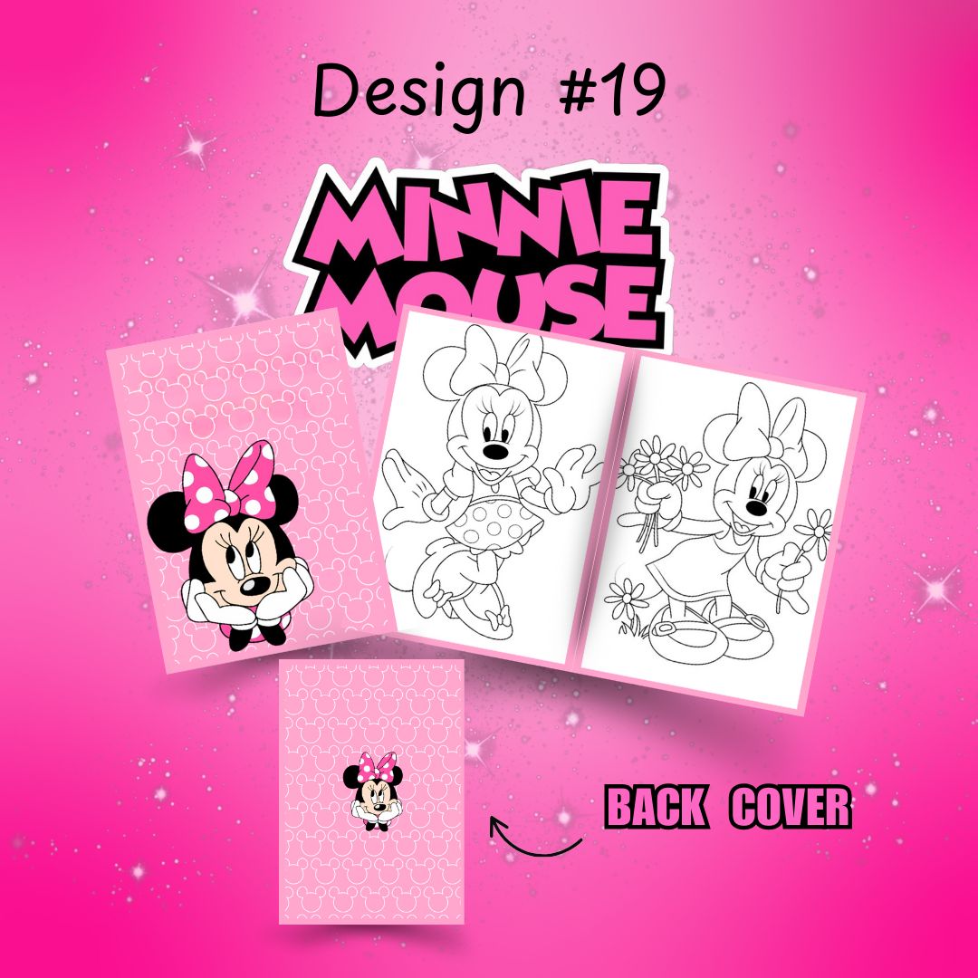 Toddler, Kids Travel Mini Coloring Books- Coloring Sheets, Paper Sheets K-pop Demon, Hello Kitty and more 5pcs