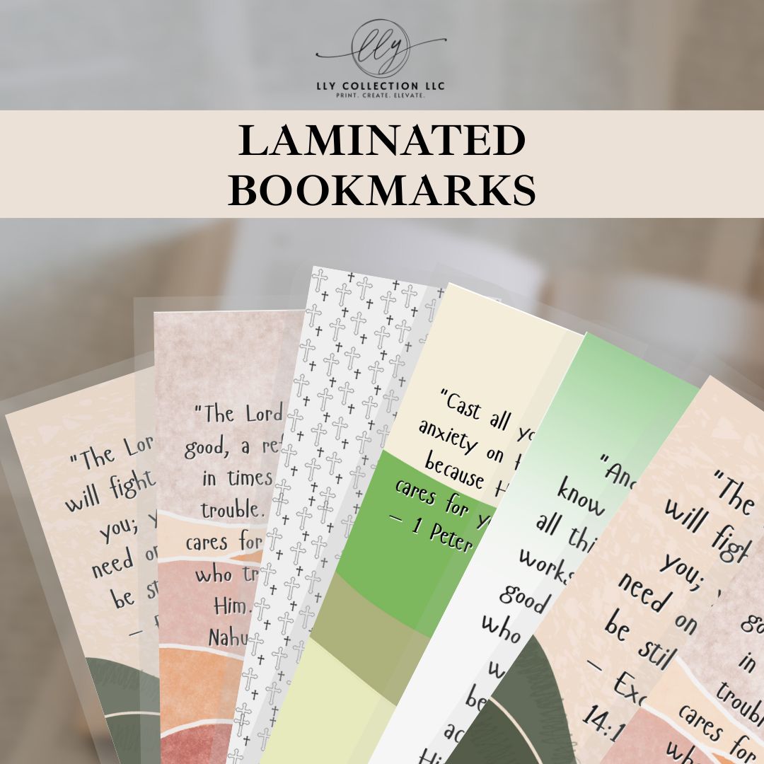 Godly Laminated Bookmark