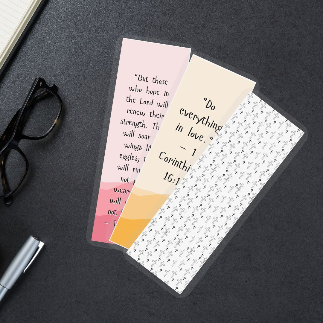 Godly Laminated Bookmark