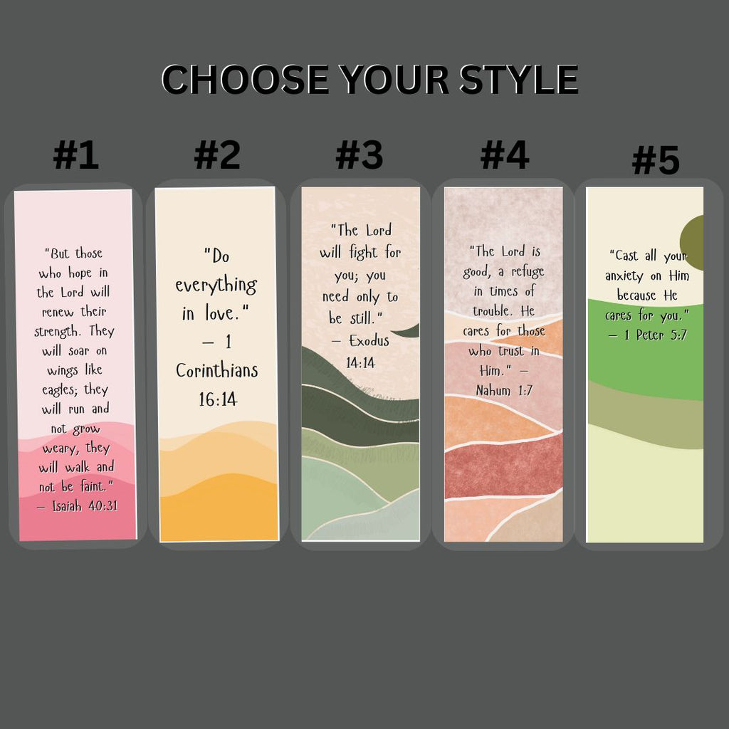 Godly Laminated Bookmark