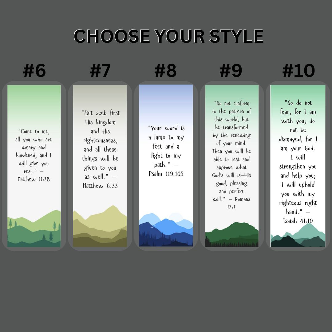 Godly Laminated Bookmark