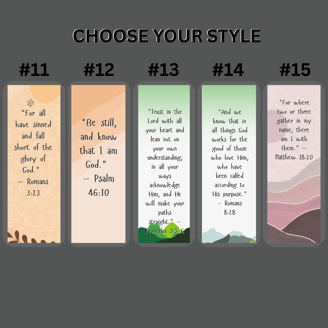 Godly Laminated Bookmark