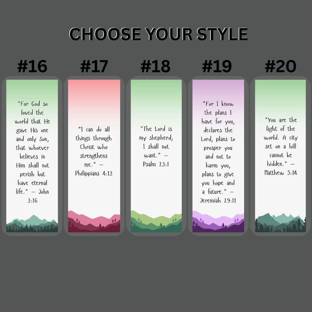 Godly Laminated Bookmark