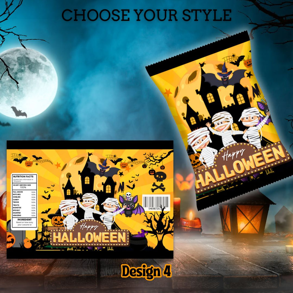 Halloween Empty Chip Bag Party Favor Collection 1