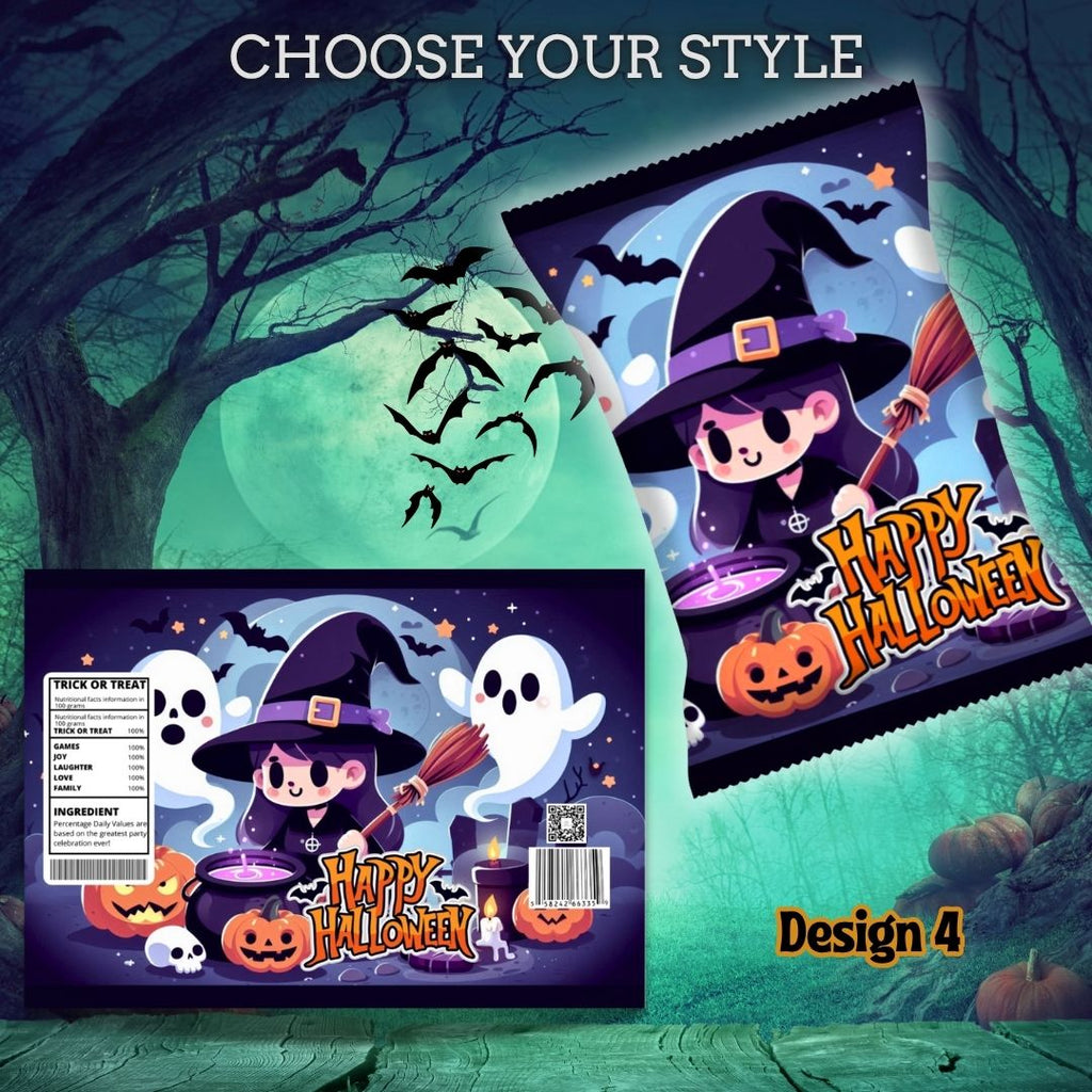 Halloween Empty Chip Bag Party Favor Collection 2