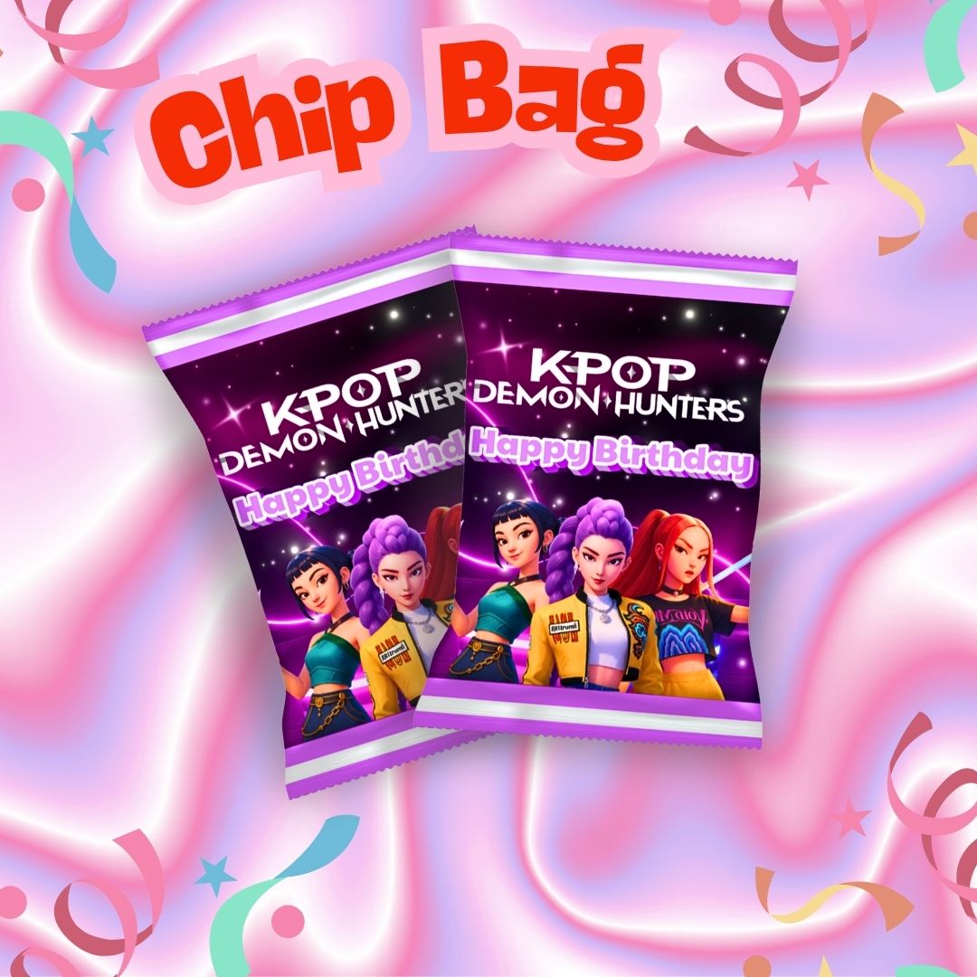 KPOP Demon Hunter Party Favor