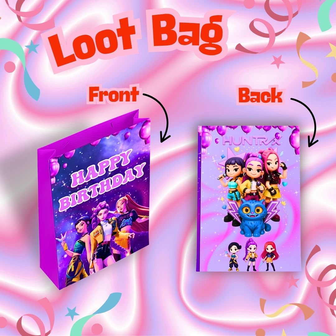 KPOP Demon Hunter Party Favor