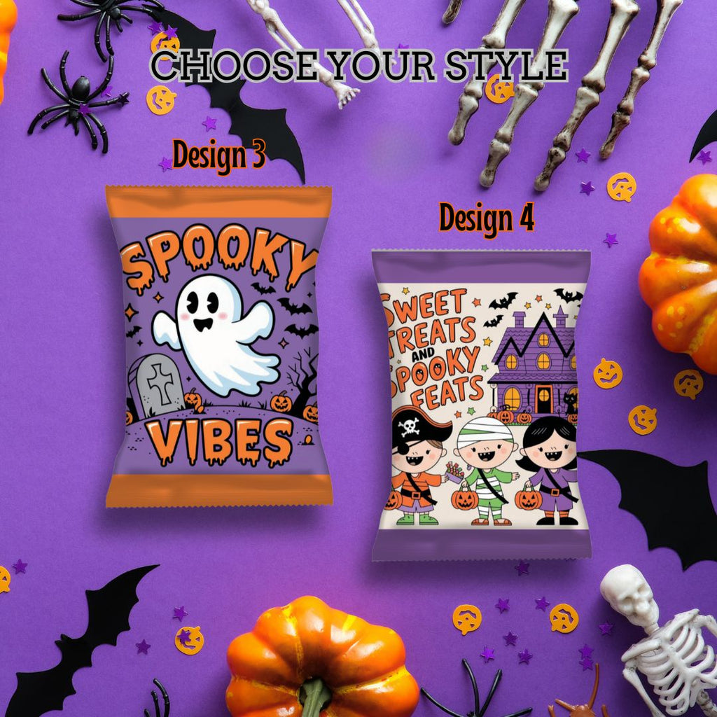Halloween Empty Chip Bag Party Favor Collection 3