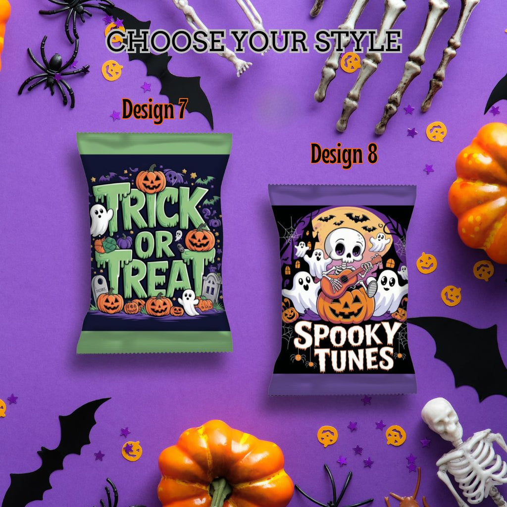 Halloween Empty Chip Bag Party Favor Collection 3
