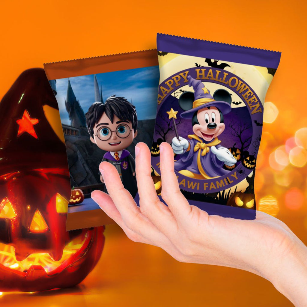 Halloween Empty Chip Bag Party Favor Collection 4