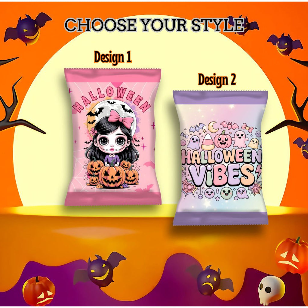 Halloween Empty Chip Bag Party Favor Collection 4
