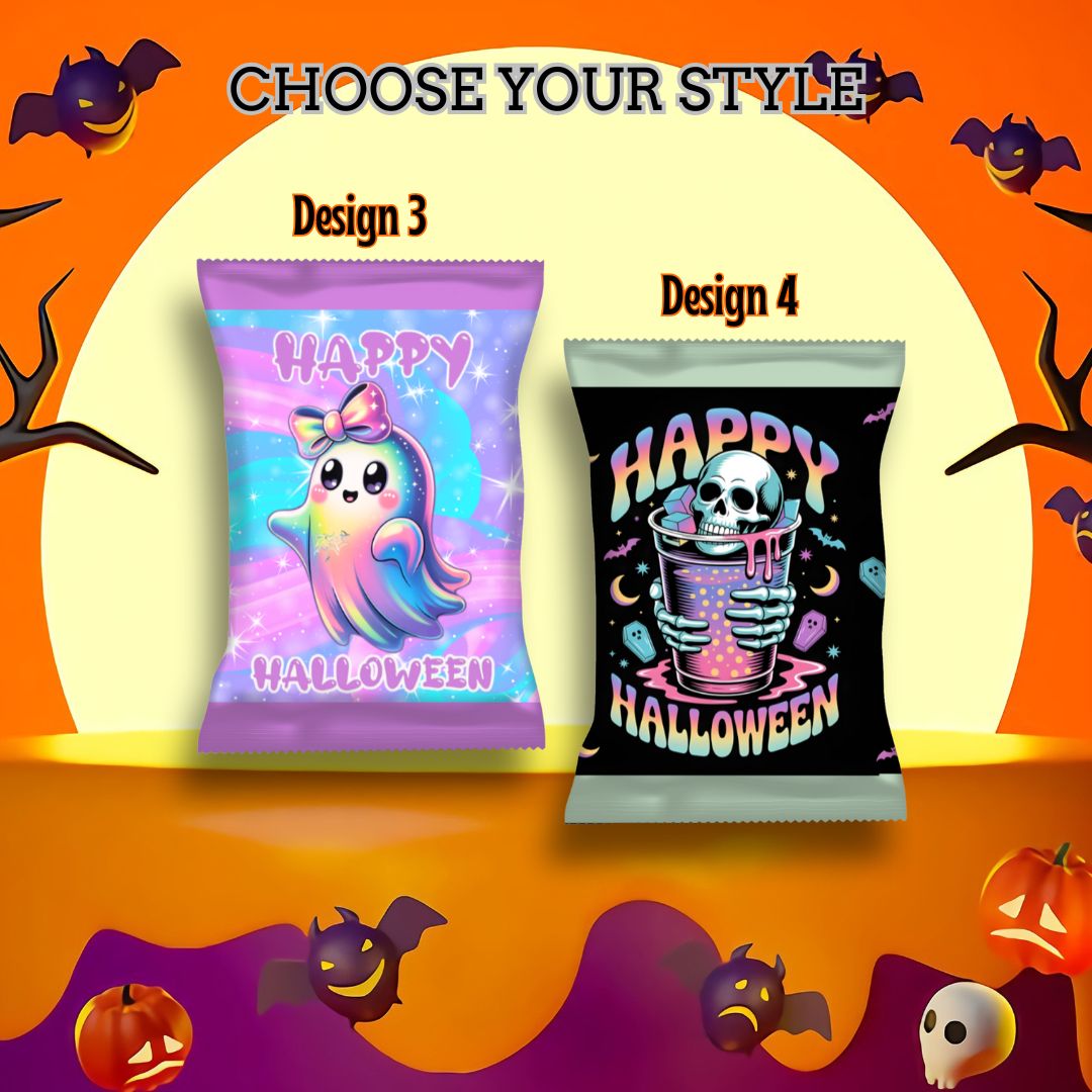 Halloween Empty Chip Bag Party Favor Collection 4
