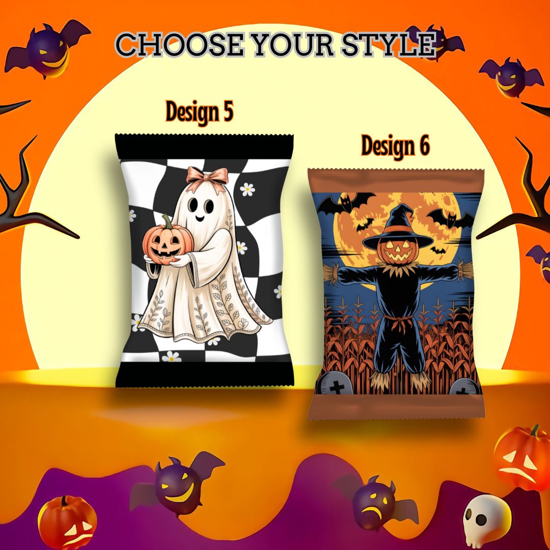 Halloween Empty Chip Bag Party Favor Collection 4