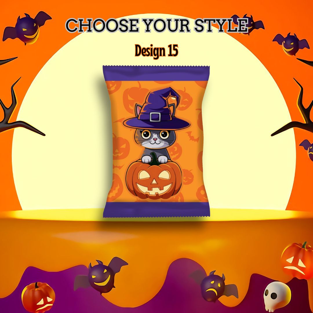 Halloween Empty Chip Bag Party Favor Collection 4