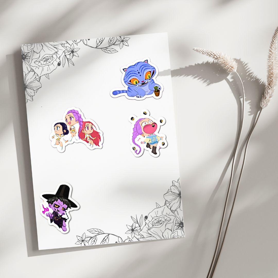 KPop Demon Hunters Sticker Packs- Sticker Collection 3