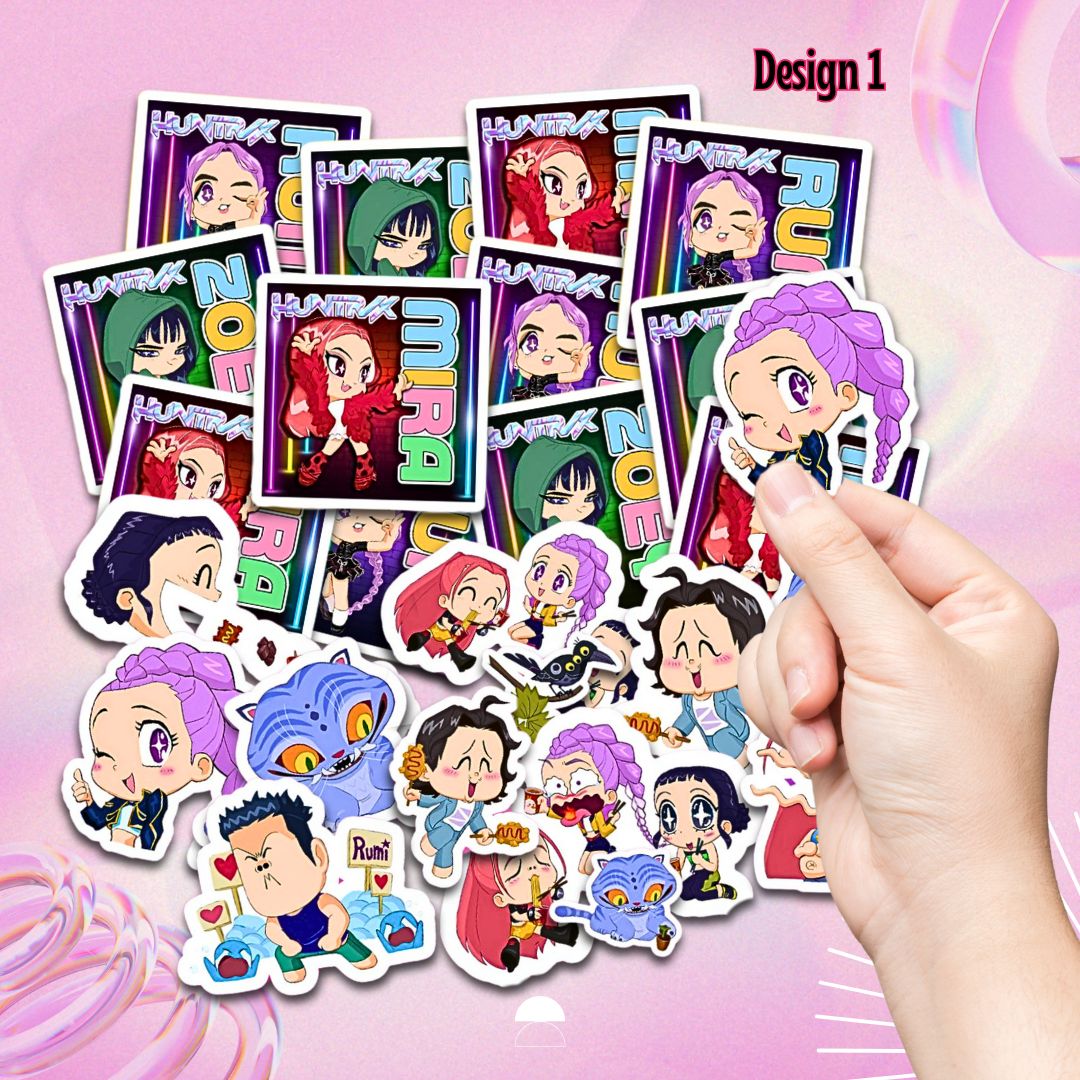 KPop Demon Hunters Sticker Packs- Sticker Collection 3